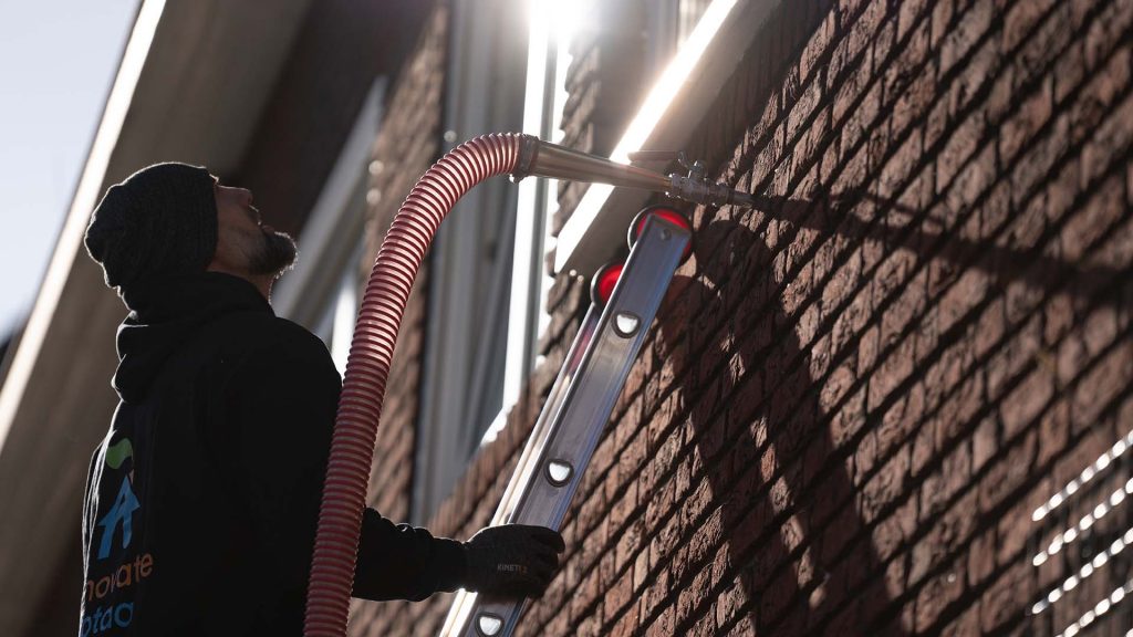 Wat is een spouwmuur? Spouwmuurisolatie wol inblazen