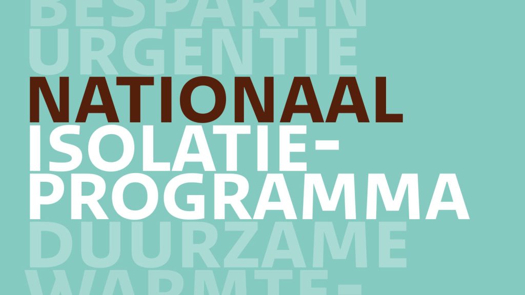 Nationaal isolatieprogramma Nationaal isolatieprogramma