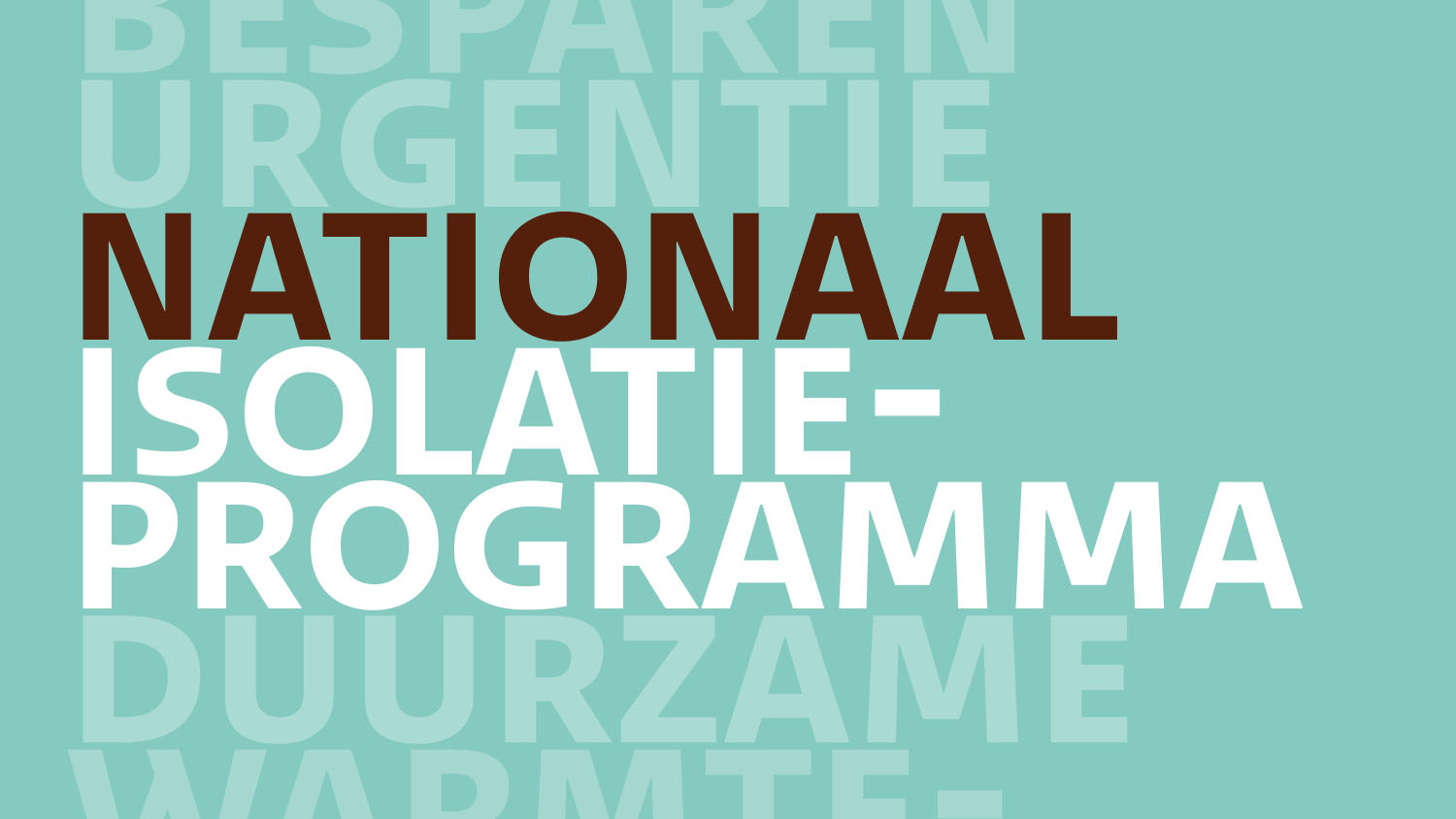 Nationaal isolatieprogramma