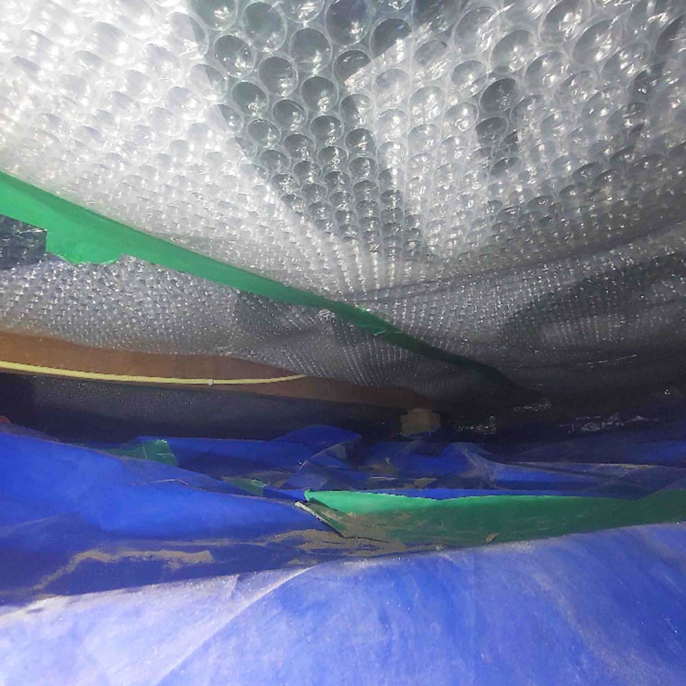 Vloerisolatie PIF in Woerden