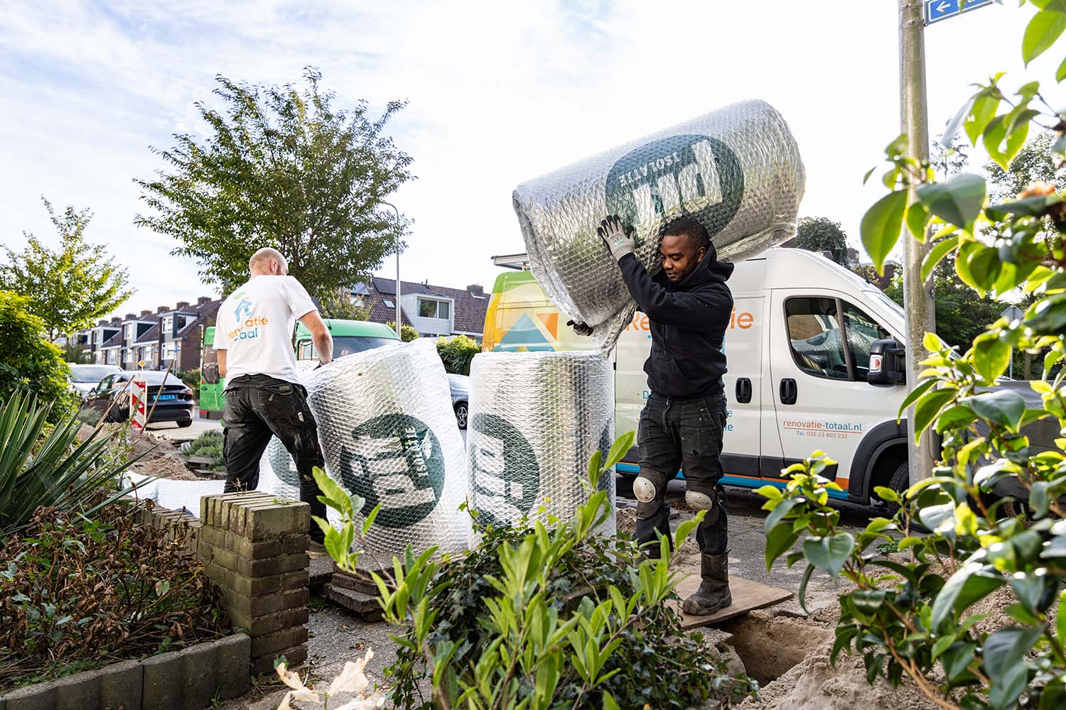 PIF isolatiefolie plaatsen