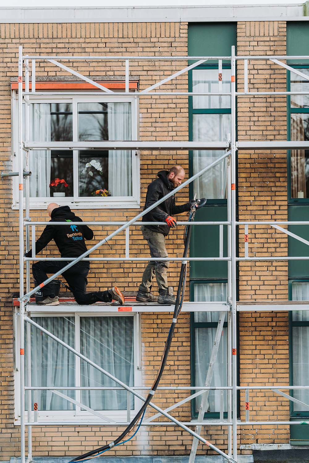 Zakelijke isolatieproject woningcorporaties